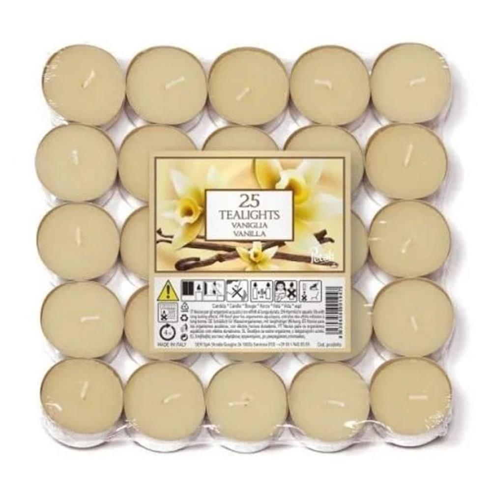 Petali Vanilla Tealights (Pack of 25) £2.44